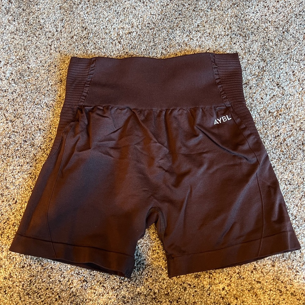 AYBL Women's Chocolate Brown Athletic Shorts